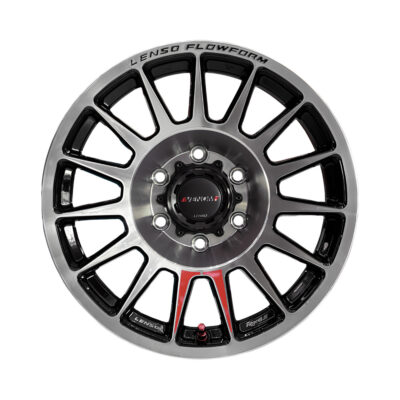 VENOM-8(VN8) 17X8.5 6X139.7 ET20 CB100 BKFW