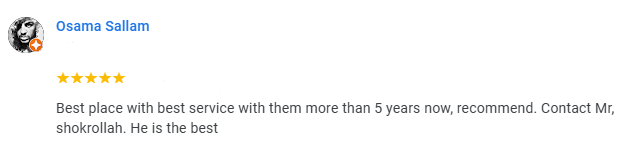 customer review