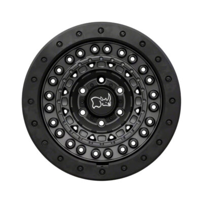 1785BCD(BARRICADE) 17X8.5 6X139.7 ET-18 CB112.1 GUN BLACK/BLACK ROCK GUARD