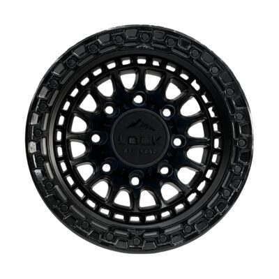 MOJAVE 17X9 8X180 ET00 CB124.3 MATTE BLACK/ GLOSS BLK RING