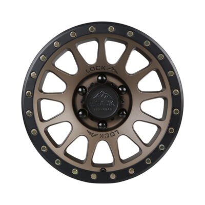 YOSEMITE 17X9 6X139.7 ET00 CB106.1 MATTE DESERT BRONZE /BLK LIP