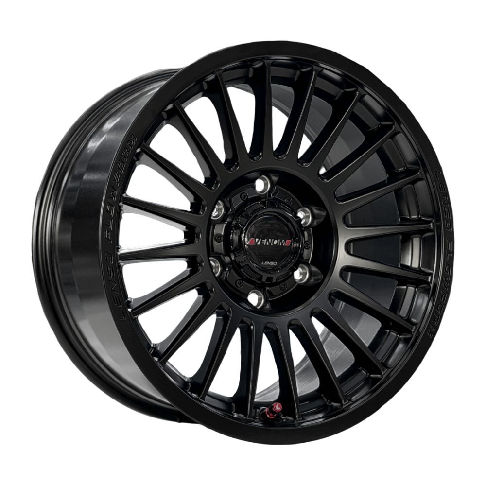 VENOM-9(VN9) 17X8.5 6X139.7 ET28 CB106 FULL MK(MATTE BLACK)