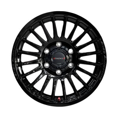 VENOM-9(VN9) 17X8.5 6X139.7 ET08 CB64.1  FULL BK (BLACK)
