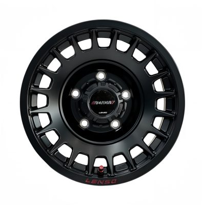 (LENSO) VENOM-10 (VMA) 15X7.5 5X139.7 ET-6 CB108.1 MK(Satin Black)