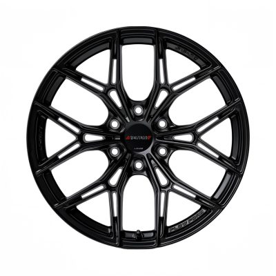 VENOM VT5 20X9.5 6X139.7 ET15 CB106 SATIN BLACK (MK) LOGO VENOM