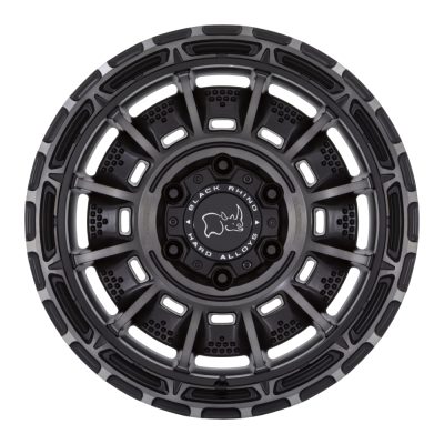 BR002 (LEGION) 17X9 6X139.7 ET-12 CB106.1 MATTE BLACK/GRY TINT