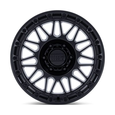 KM555 ATTACK 17X8.5 6X139.7 ET00 CB106.1 MATTE BLACK