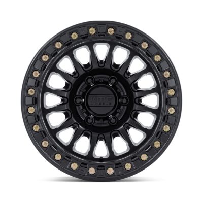 KM239(beadlock) IMPACT 17X9 6X135 ET01 CB87.1 MATTE BLACK