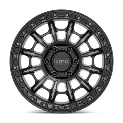 KM547 CARNAGE 17X9 6X139.7 ET00 CB106.1 SATIN BLACK/GRY TINT